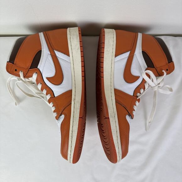 Nike Air Jordan 1 Retro High OG Starfish Orange DO9369-101 Women 11.5/Men 10 - Picture 6 of 9